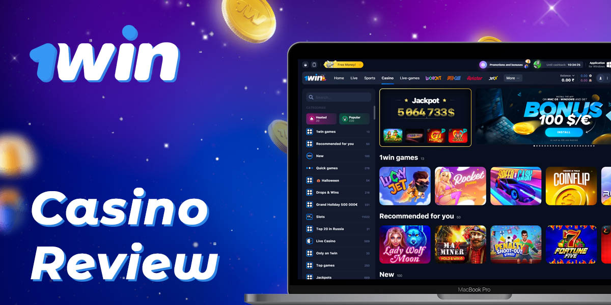 Online casino review at 1Win India
