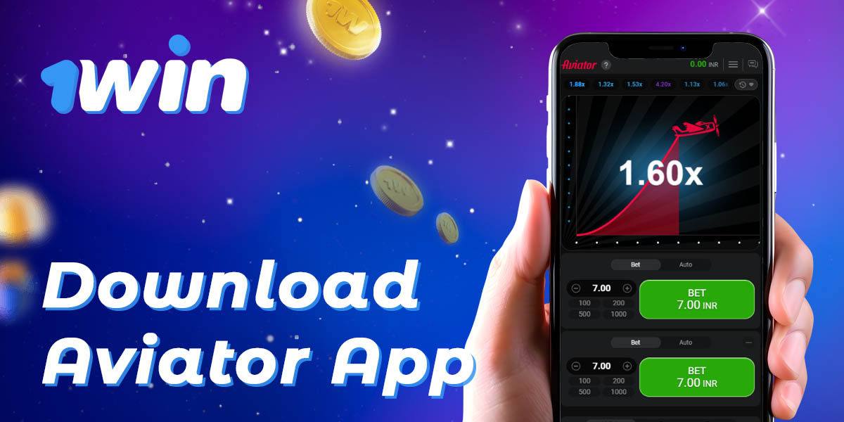 How 1Win users from India can download the Aviator game application
