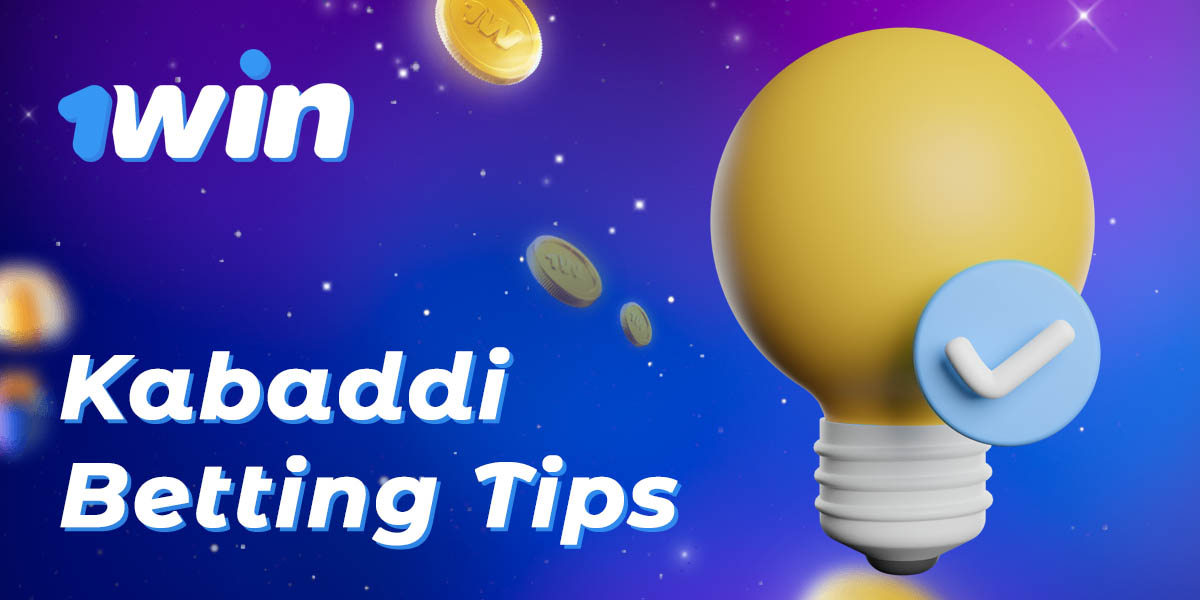 Useful tips for successful kabaddi betting on 1Win India
