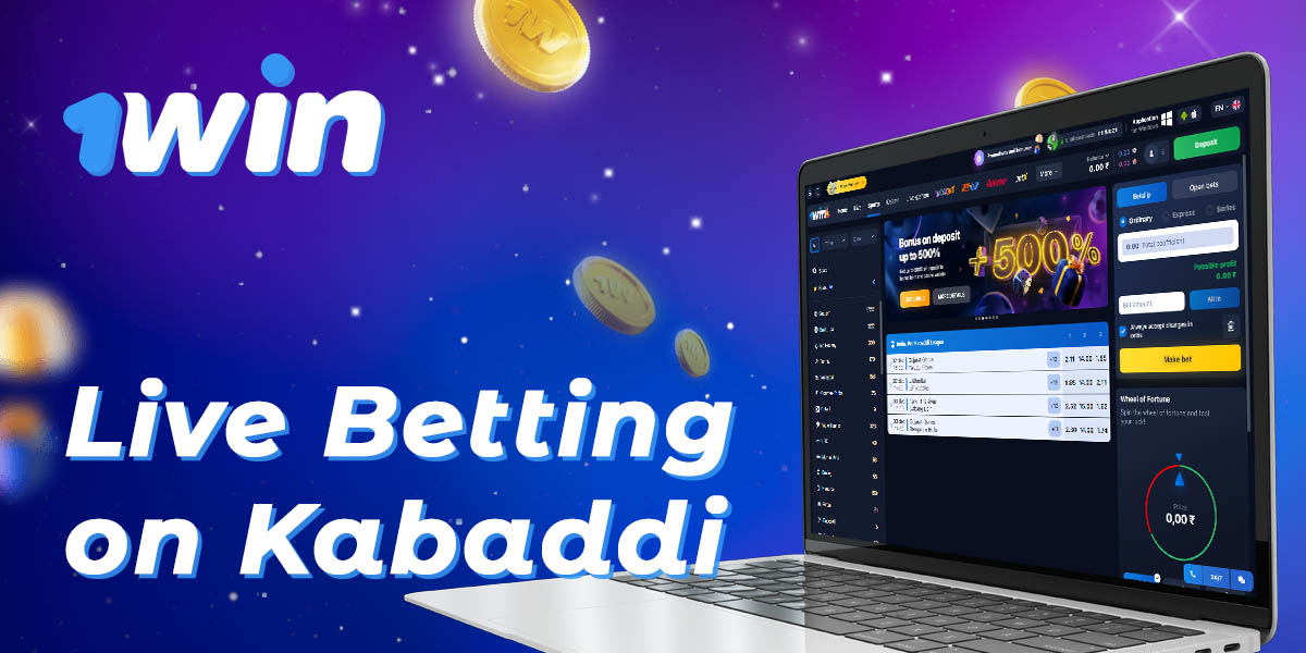 How to start betting on live Kabaddi events on 1Win
