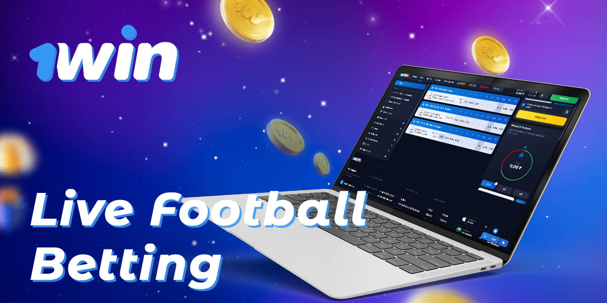 How to start betting on live soccer events on the site of bookmaker 1Win India

