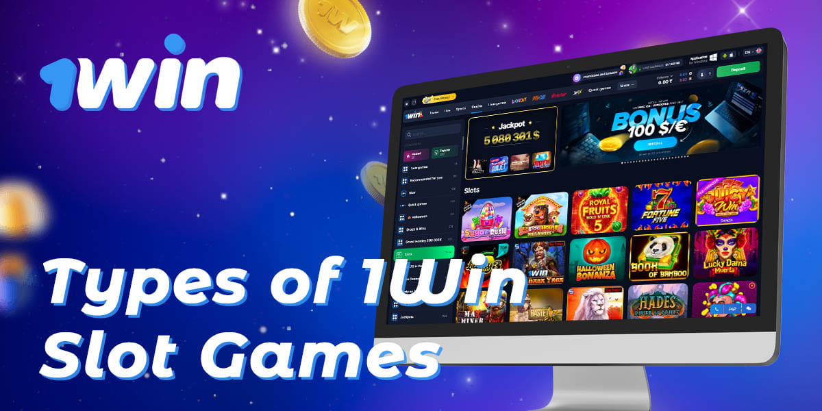 Types of slots available on 1Win for Indian users
