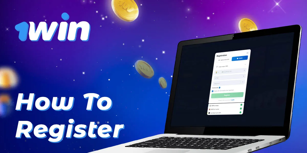 Registering a new 1win account step by step
